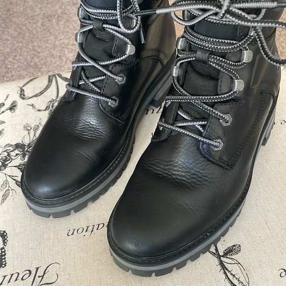 Timberland Courmayeur Valley Mid Boot Black - Picture 6 of 9